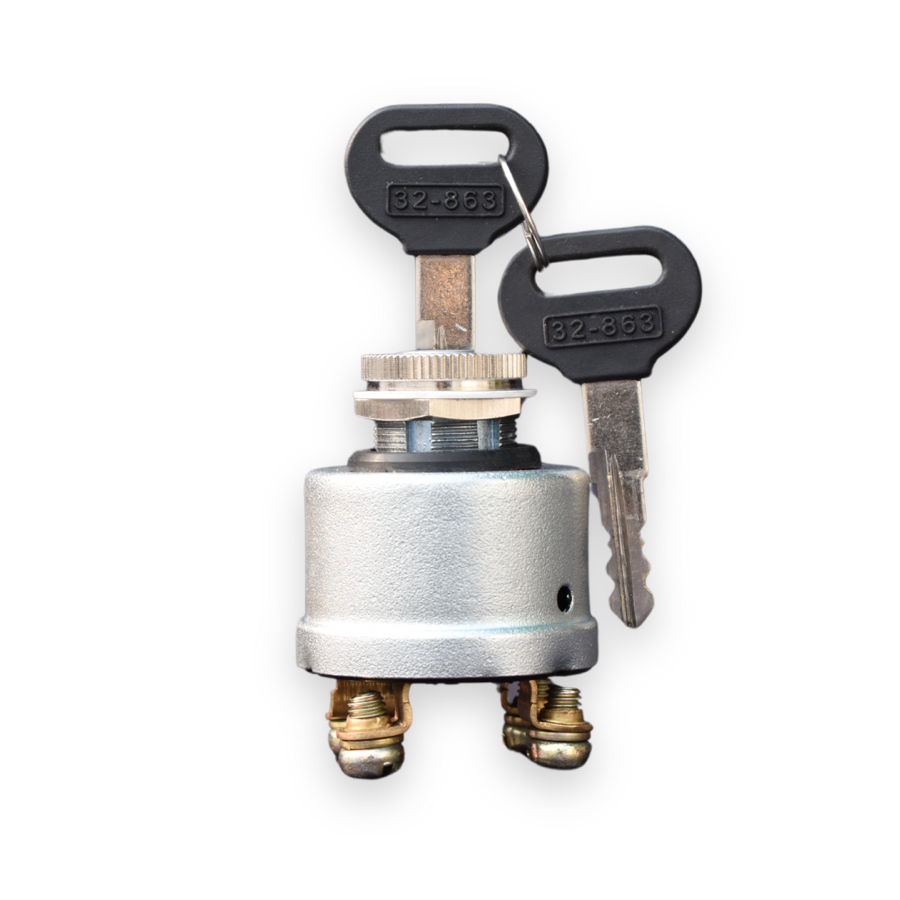 Battery power supply switch, keyed, 2-terminal